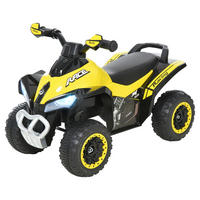 HOMCOM Kinder-Rutscherfahrzeug gelb B/H/L: ca. 38x44x67,5 cm Rutscherfahrzeug - gelb/schwarz (67,50/38,00/44,00cm) - HOMCOM
