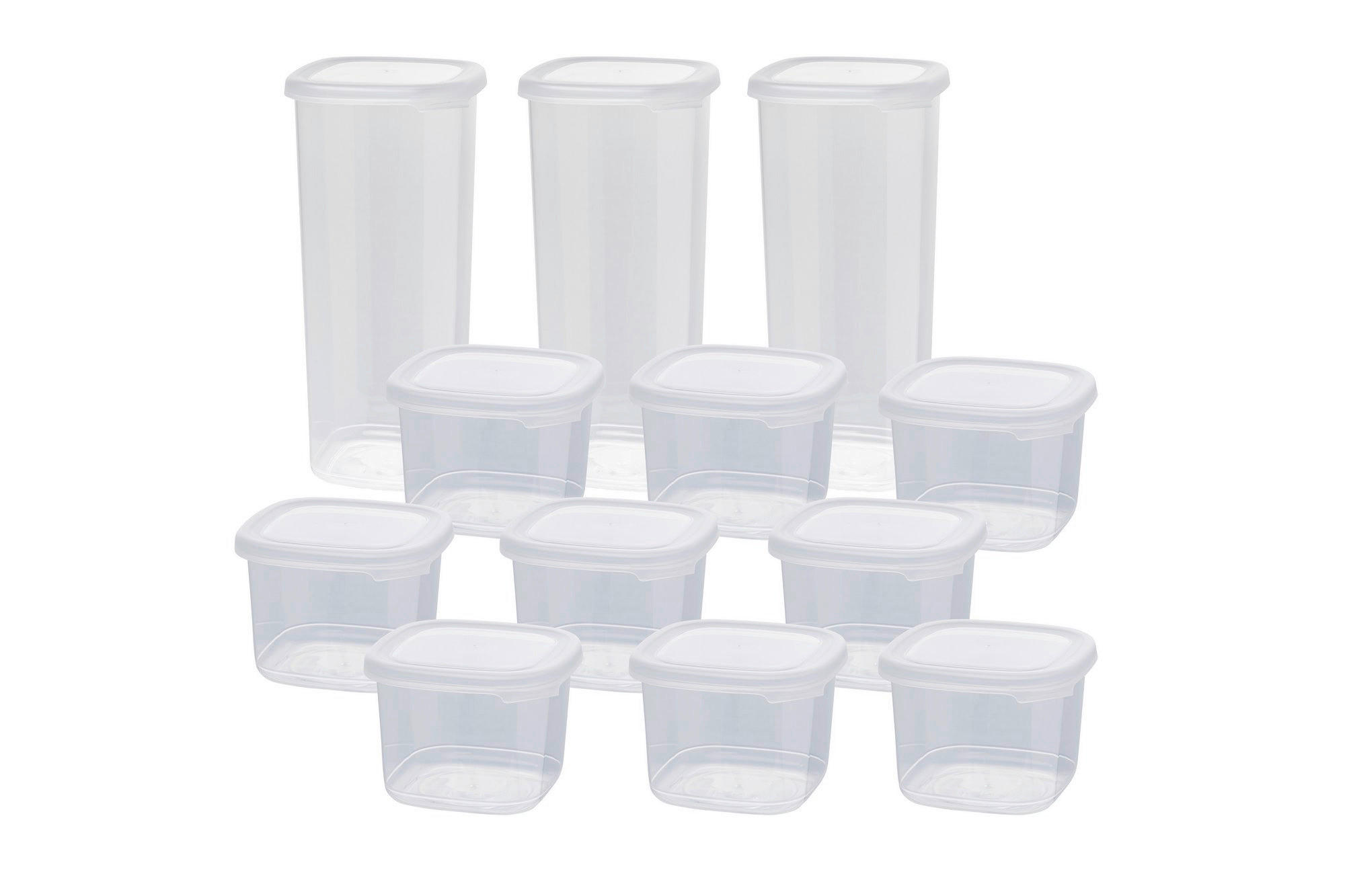 HermiaConcept Vorratsdosenset 12tlg. weiß 12tlg. - weiß - HermiaConcept