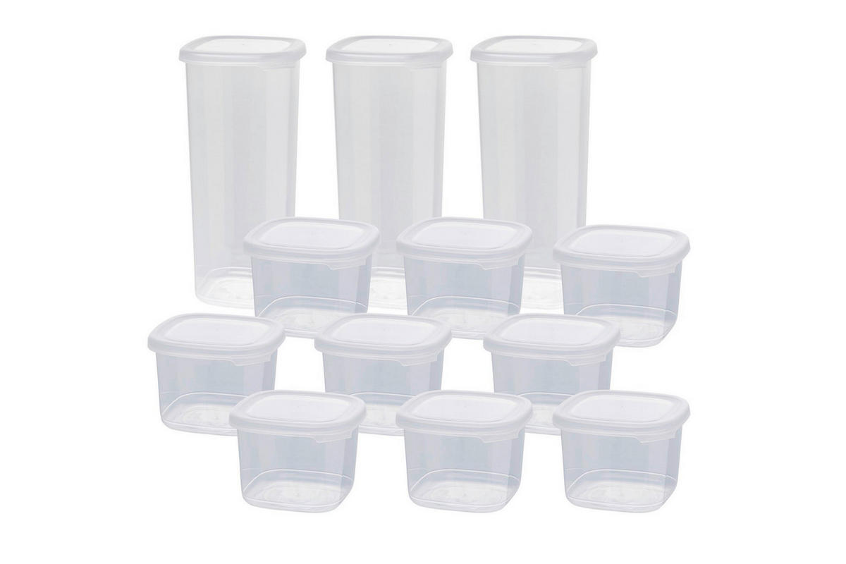 HermiaConcept Vorratsdosenset 12tlg. weiß 12tlg. - weiß - HermiaConcept