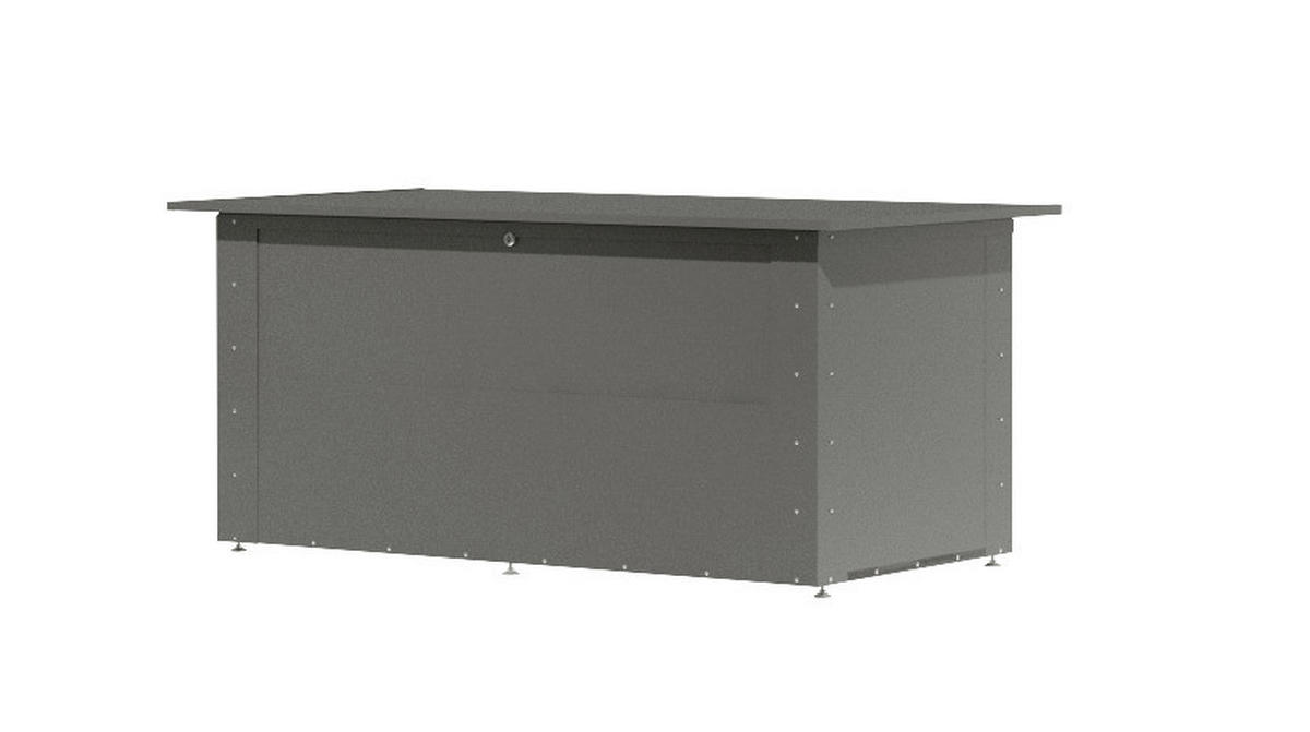 Karibu Metallbox Kailua 2 grau Metall B/H/T: ca. 160x71x79 cm Kailua 2 - grau (160,00/71,00/79,00cm) - Karibu