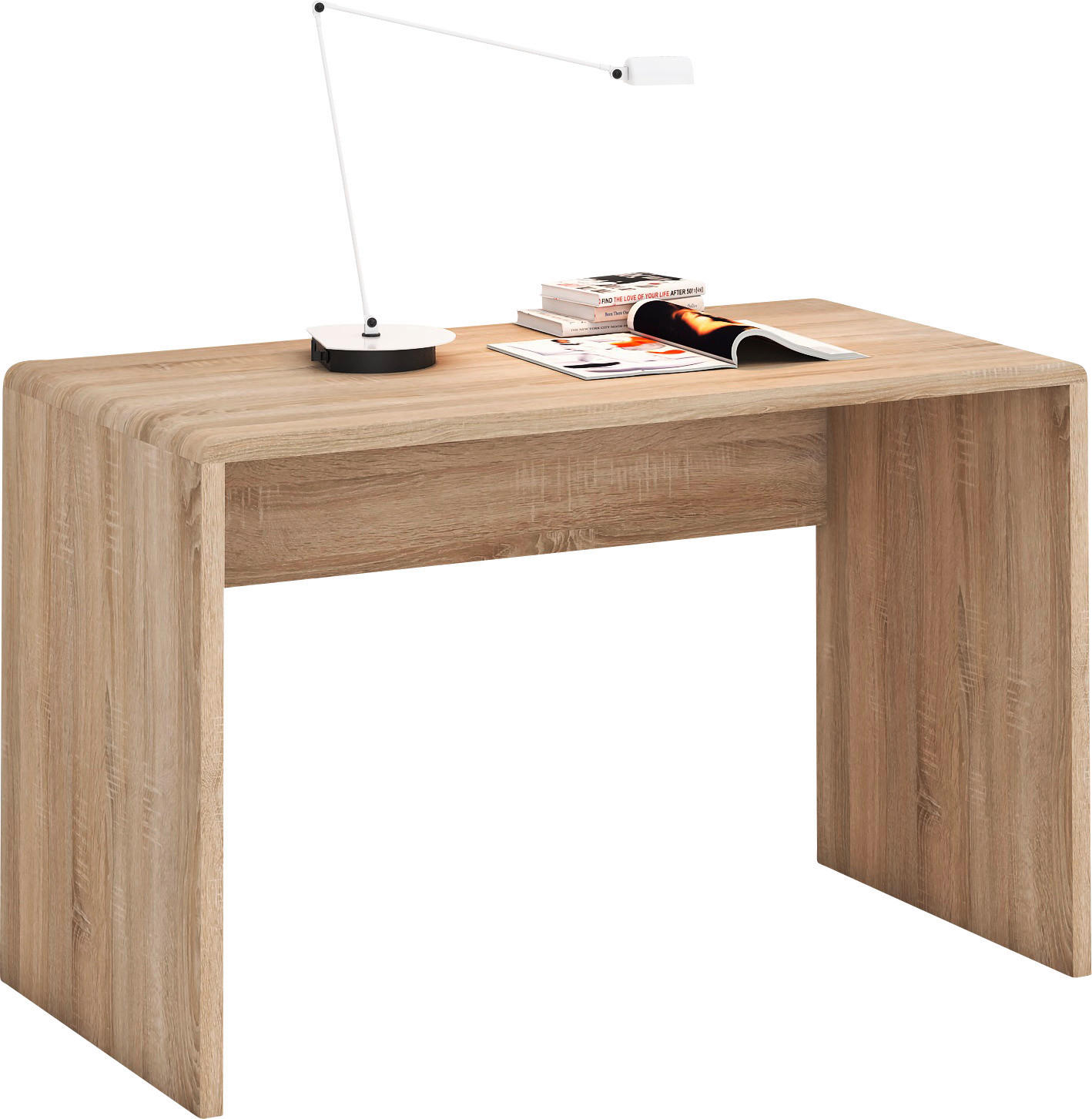 Schreibtisch Fontana Eiche Sonoma Nachbildung B/H/T: ca. 120x76x60 cm Fontana - Eiche (120,00/76,00/60,00cm)