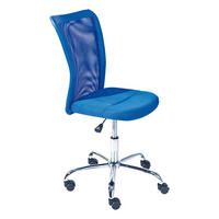 Drehstuhl Bonnie blau Metall Kunststoff Bonnie - blau (43,00/88,00/53,00cm) - Inter Link