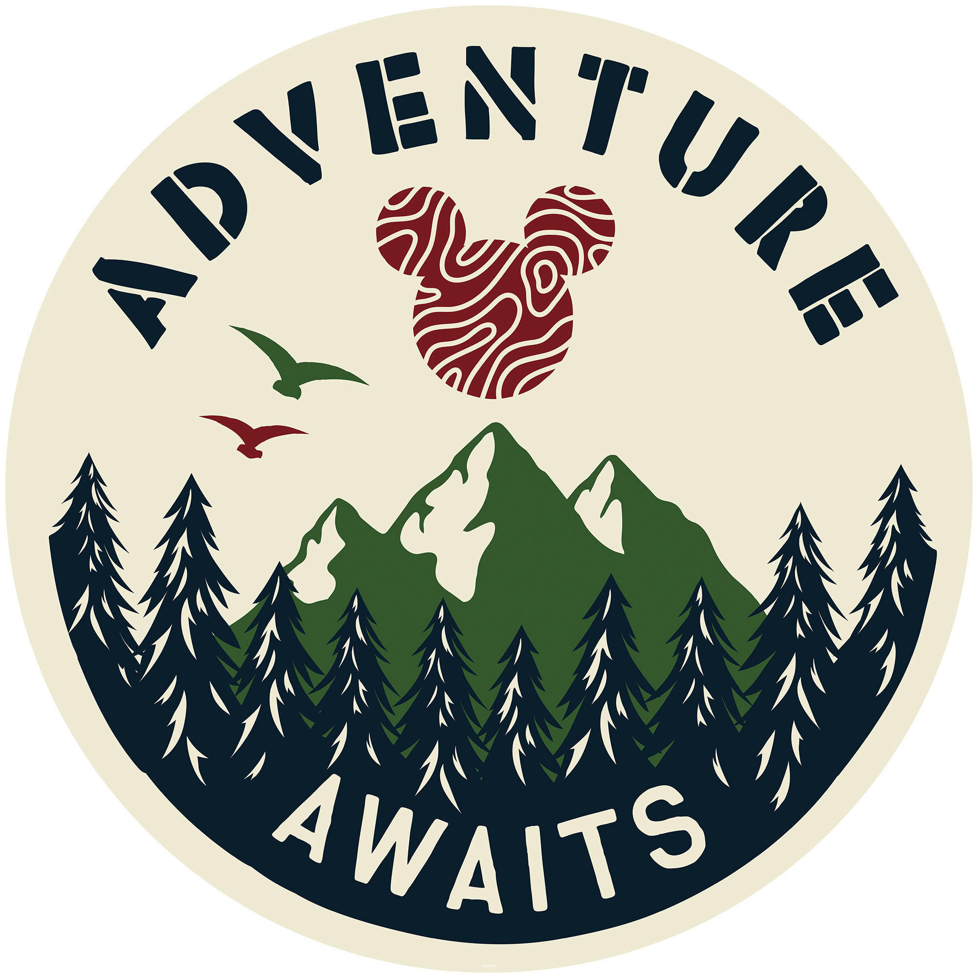 Komar Fototapete Mickey Adventure D: ca. 125 cm Mickey Adventure - (125,00cm) - Komar