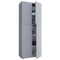 Kleiderschrank Lona grau Lona - grau - VCM Möbel