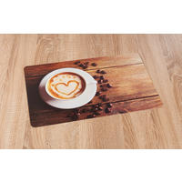 Platzmatte multibraun Kunststoff B/L: ca. 28x44 cm Platzmatte_Kaffee - multibraun (28,00/44,00cm)