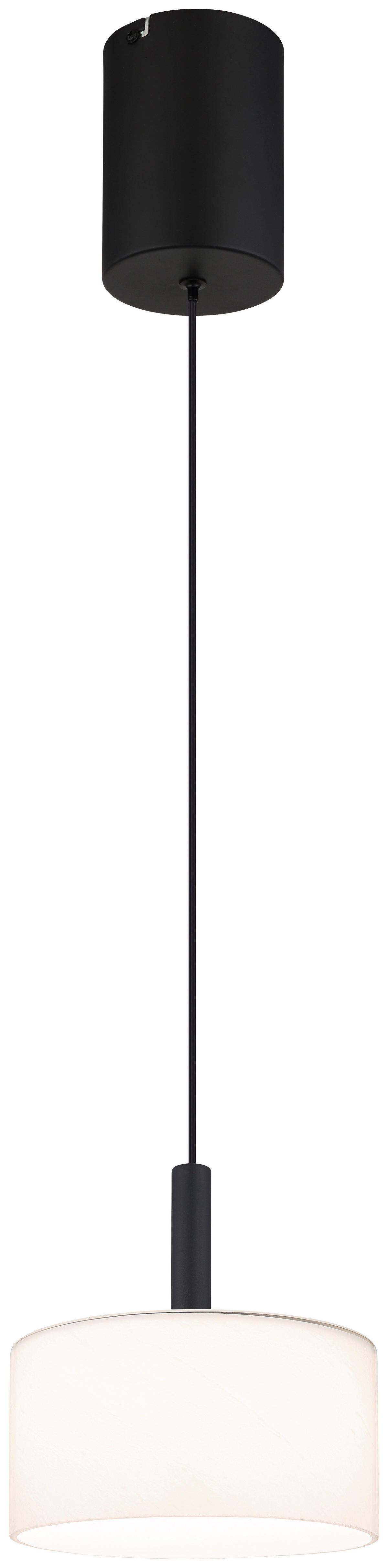 GLOBO Pendelleuchte TRENTON - Opal/mattschwarz (20,00/150,00cm) - GLOBO