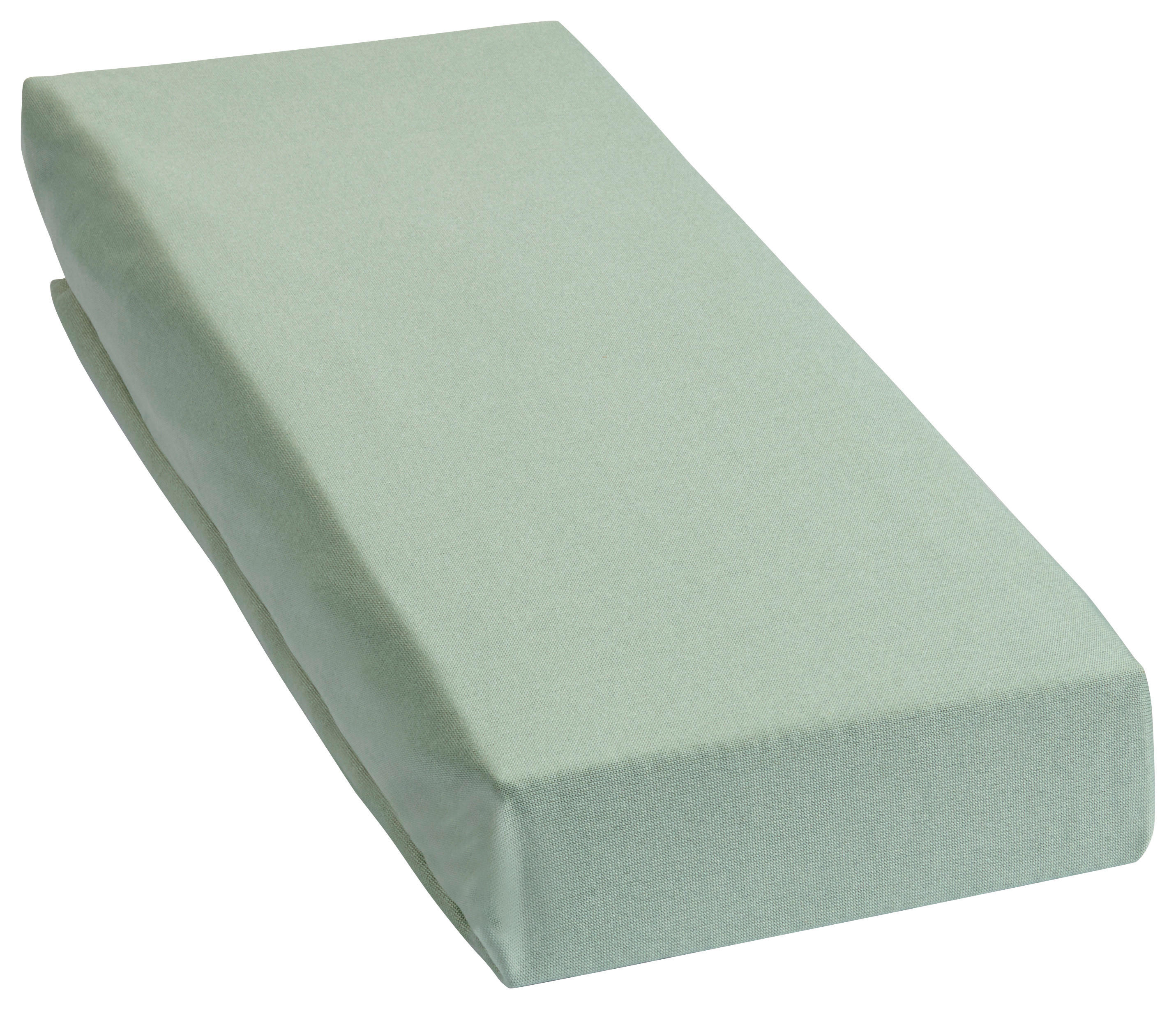 Microfaser Spannbetttuch Spannbetttuch-Microfaser 100x200cm - grün (100,00/200,00cm) - POCOline