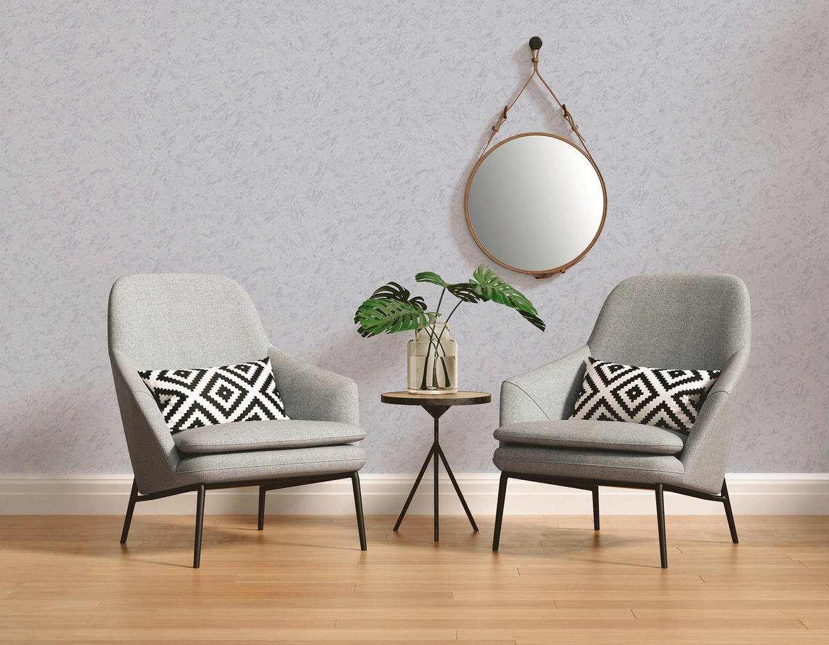 A.S.Creation Vliestapete Attractive Uni grau B/L: ca. 53x1005 cm Attractive - grau (53,00/1005,00cm) - A.S.Creation
