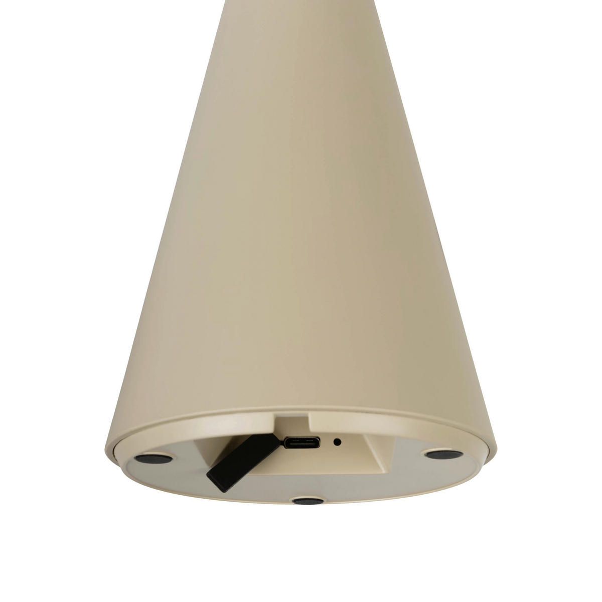 LED-Außentischleuchte beige B/H/T/D: ca. 11,5x20x11,5x11,5 cm PALU - beige (11,50/20,00/11,50cm) - Näve Leuchten