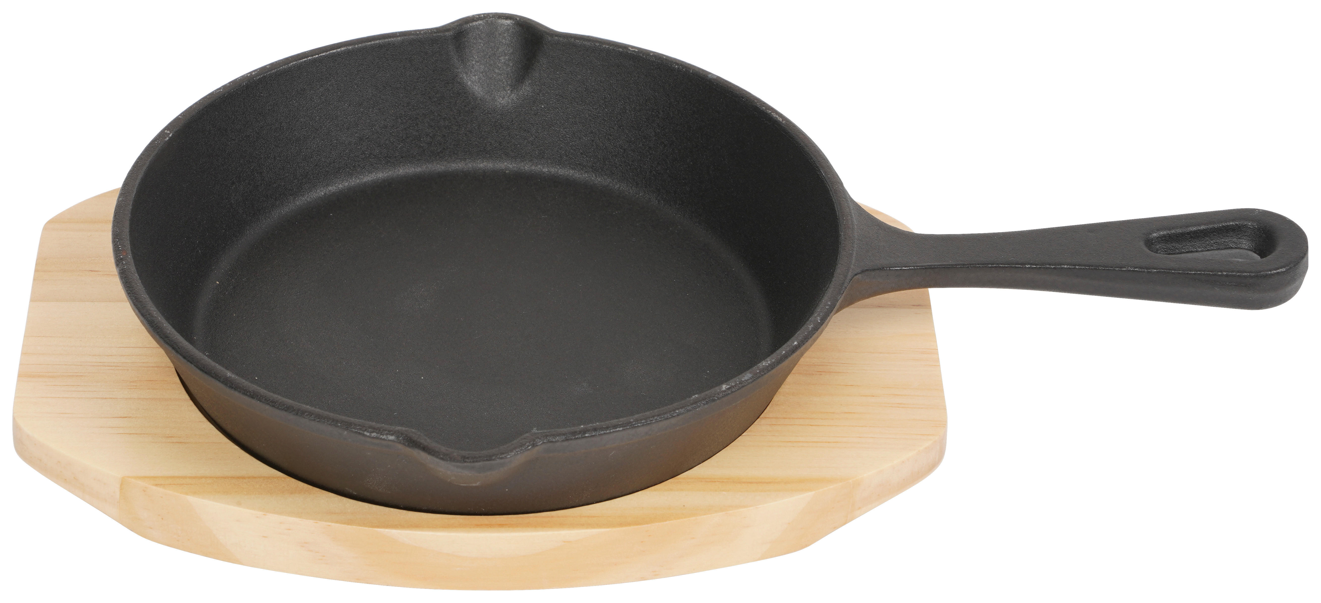 Topf schwarz Eisen Servierpfanne - schwarz