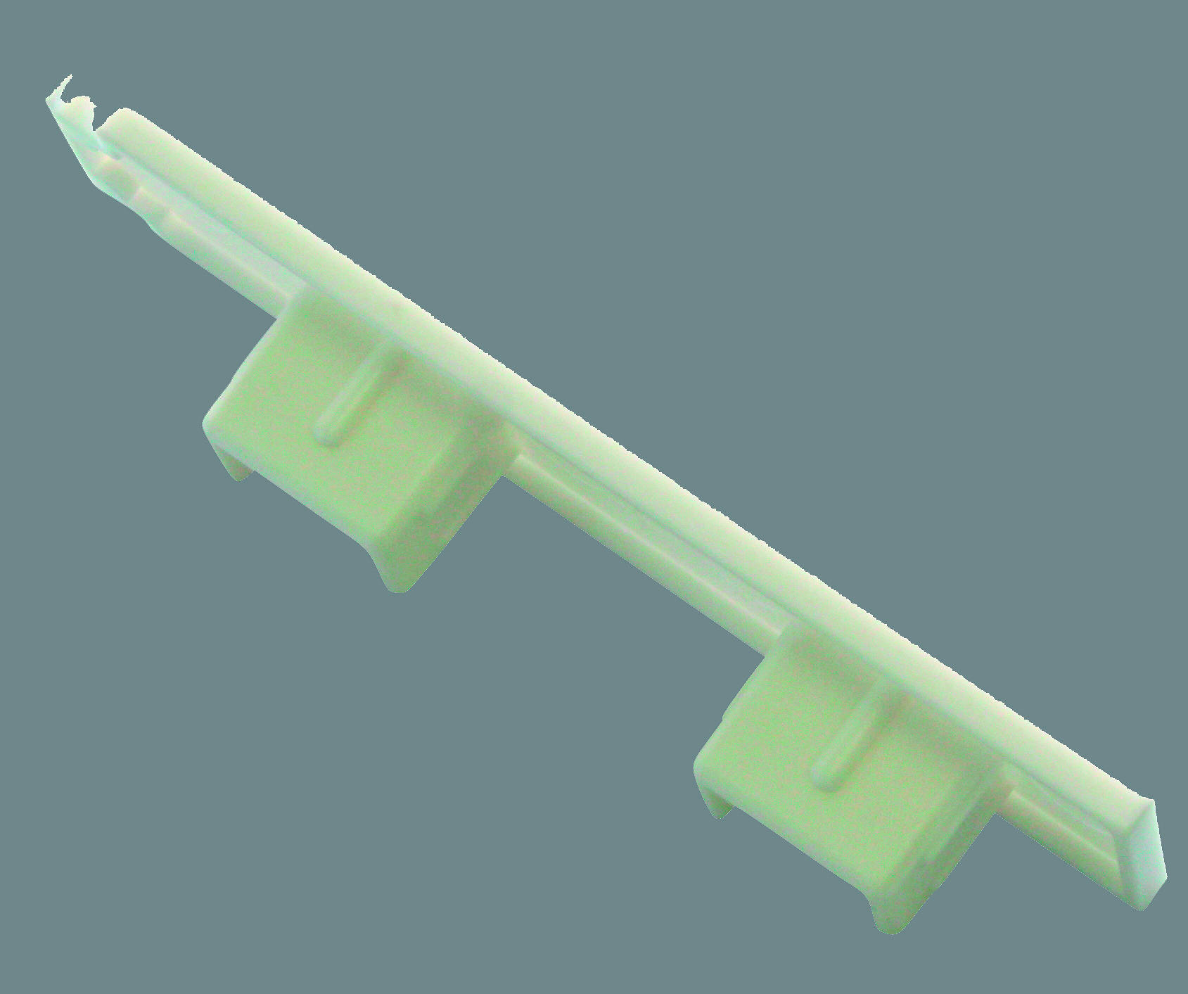 Boviva Endstück weiß Kunststoff 2.0 Läufe Endstück_2erPack - weiß (7,75cm) - Boviva