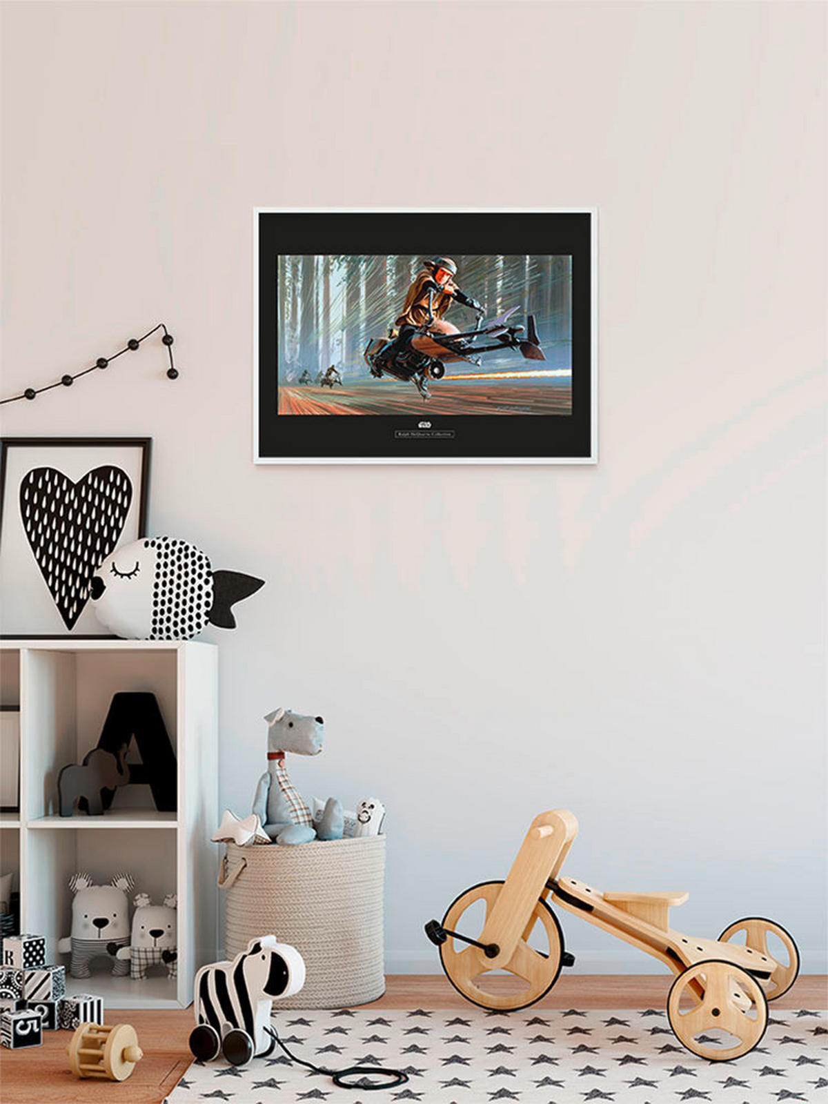 Komar Poster Star Wars Classic RMQ Endor Speeder Star Wars - Classic B/L: ca. 70x50 cm Star Wars Classic RMQ Endor Speeder - (70,00/50,00cm) - Komar
