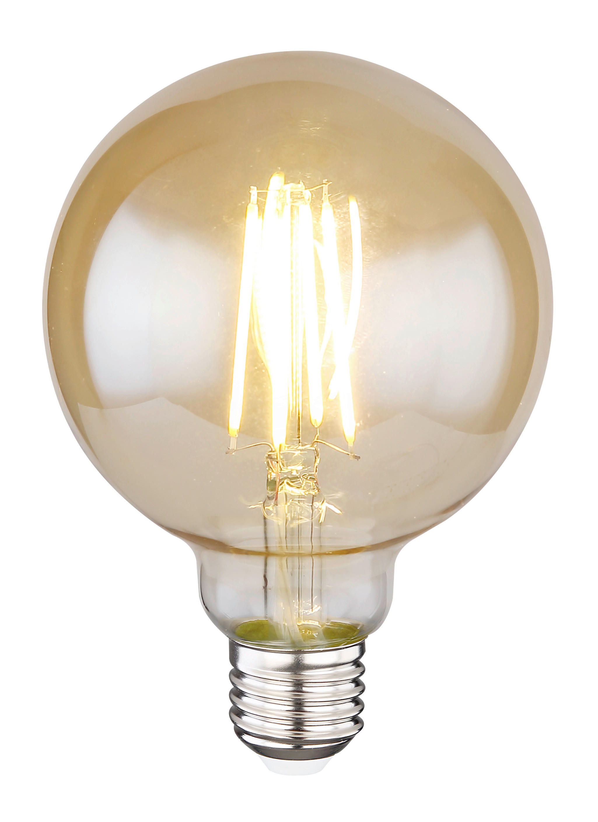 GLOBO Globelampe 11526A E27 Globelampe_E27_amber - amber (9,50cm)