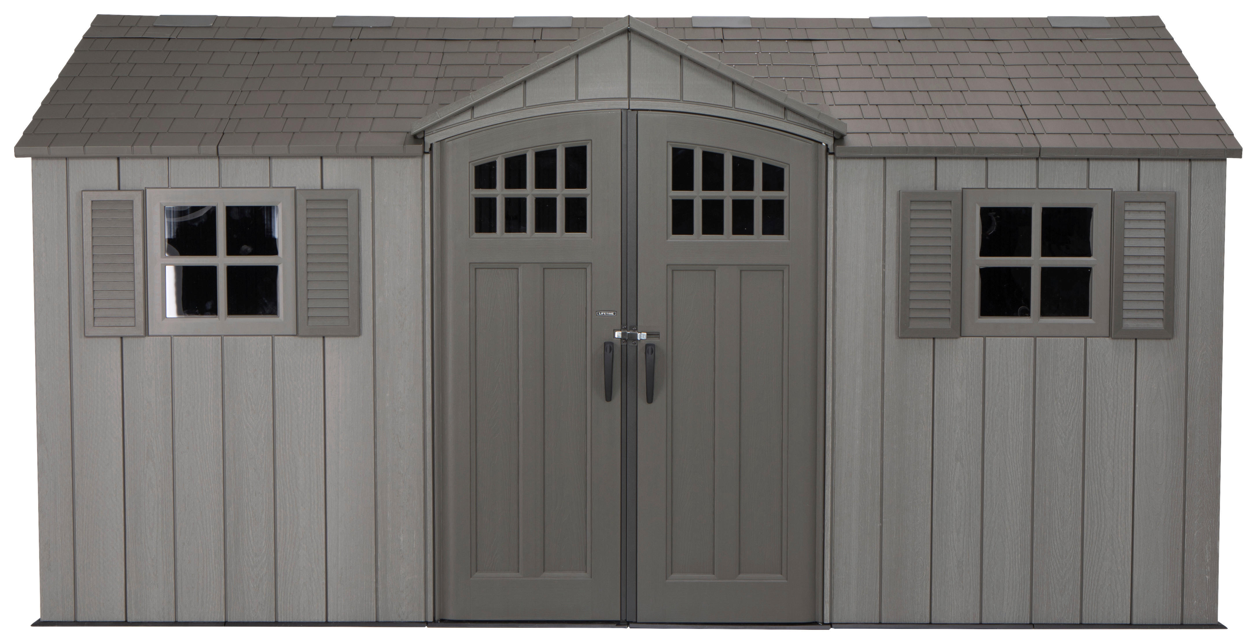 Lifetime Gartenhaus Galaxis dunkelgrau B/H/L: ca. 457x244x244 cm Galaxis - dunkelgrau (244,00/457,00/244,00cm) - Lifetime