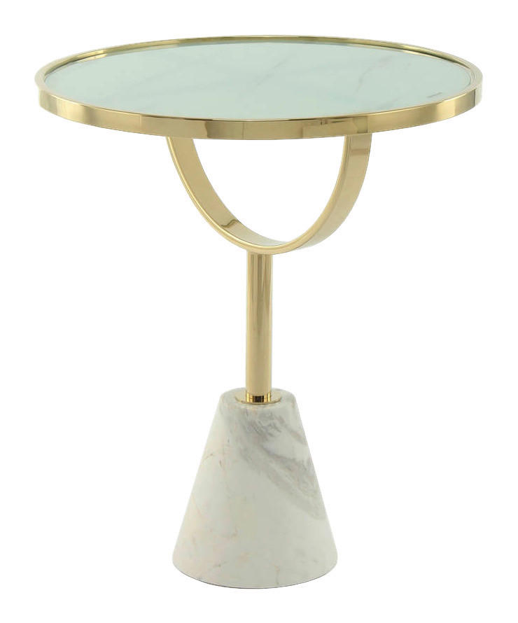 Beistelltisch Rocio 101 weiß B/H/T: ca. 46x46x54 cm Rocio 101 - weiß (46,00/46,00/54,00cm) - 360 Living