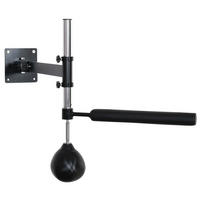 HOMCOM Fitness-Zubehör schwarz Edelstahl B/H/L: ca. 72x79x20 cm Reflexbarren-Trainer - schwarz (20,00/72,00/79,00cm) - HOMCOM