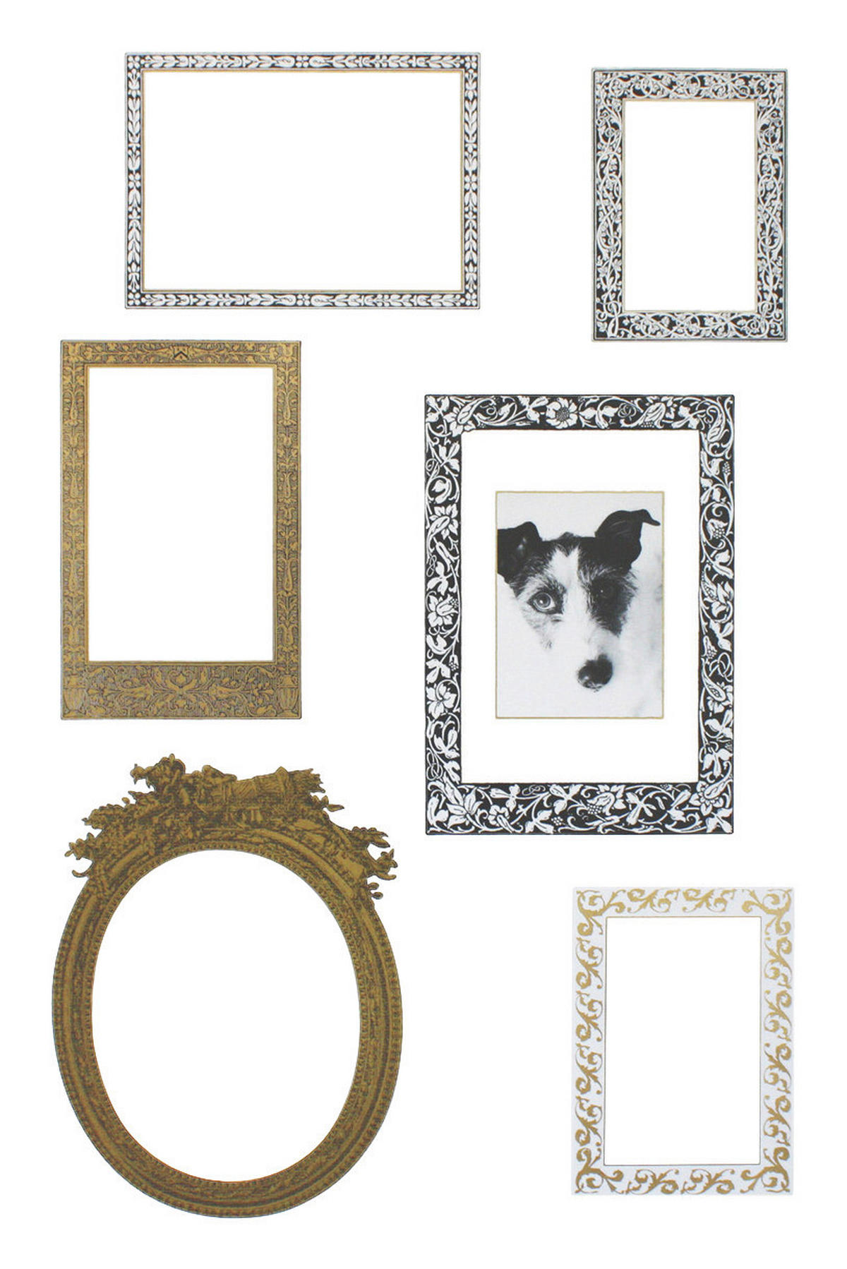 Komar Wandtattoo Frames  Frames B/L: ca. 50x70 cm Frames - (50,00/70,00cm) - Komar