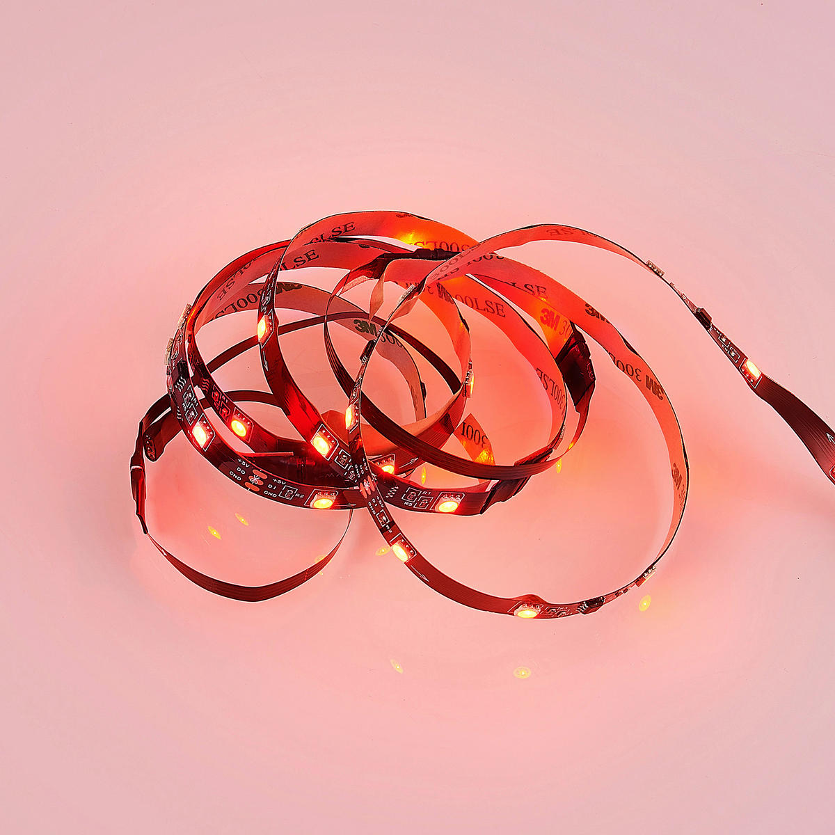Lichtband schwarz Kunststoff B/L: ca. 1x120 cm LED-Lichtband_Screen - schwarz (1,00/120,00cm)
