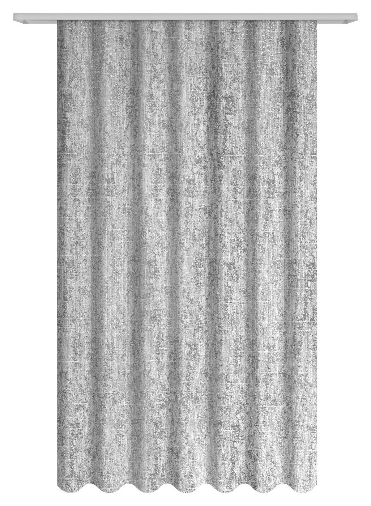 Dekovorhang Eden silber B/L: ca. 135x175 cm Eden - silber (135,00/175,00cm)