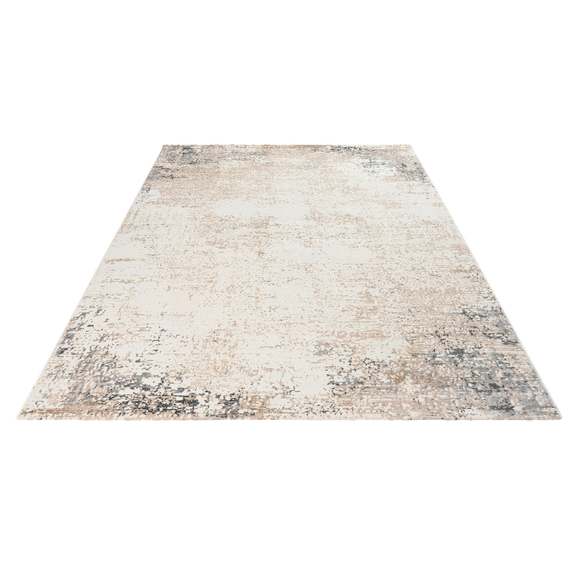 Sanat Kurzflorteppich HERA hellgrau B/L: ca. 120x160 cm HERA - hellgrau (120,00/160,00cm) - Sanat