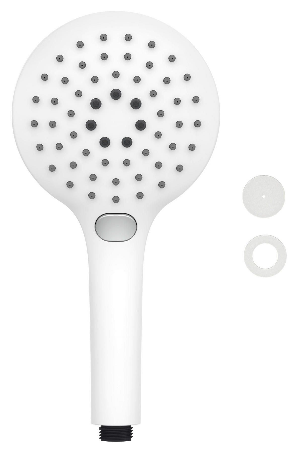 Handbrause weiß D: ca. 12 cm Handbrause_Relax - weiß (12,00cm) - Eisl
