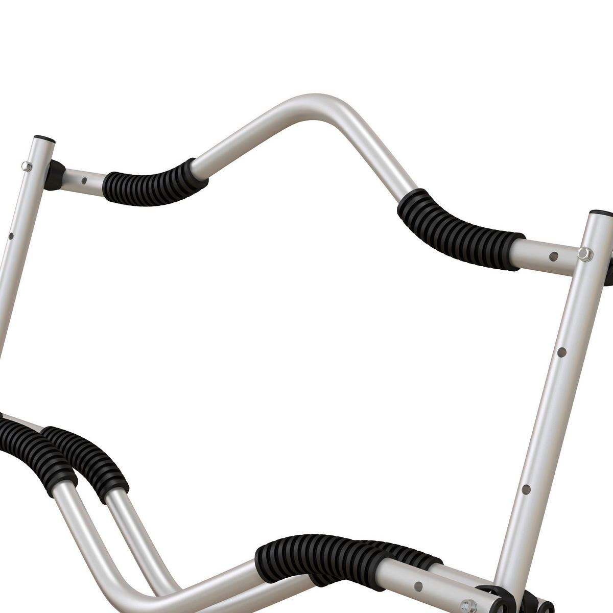SPORTNOW Outdoor-Aktivitäten gelb Edelstahl B/H/L: ca. 25,4x82x77,5 cm Kajakwagen - gelb (77,50/25,40/82,00cm) - SPORTNOW