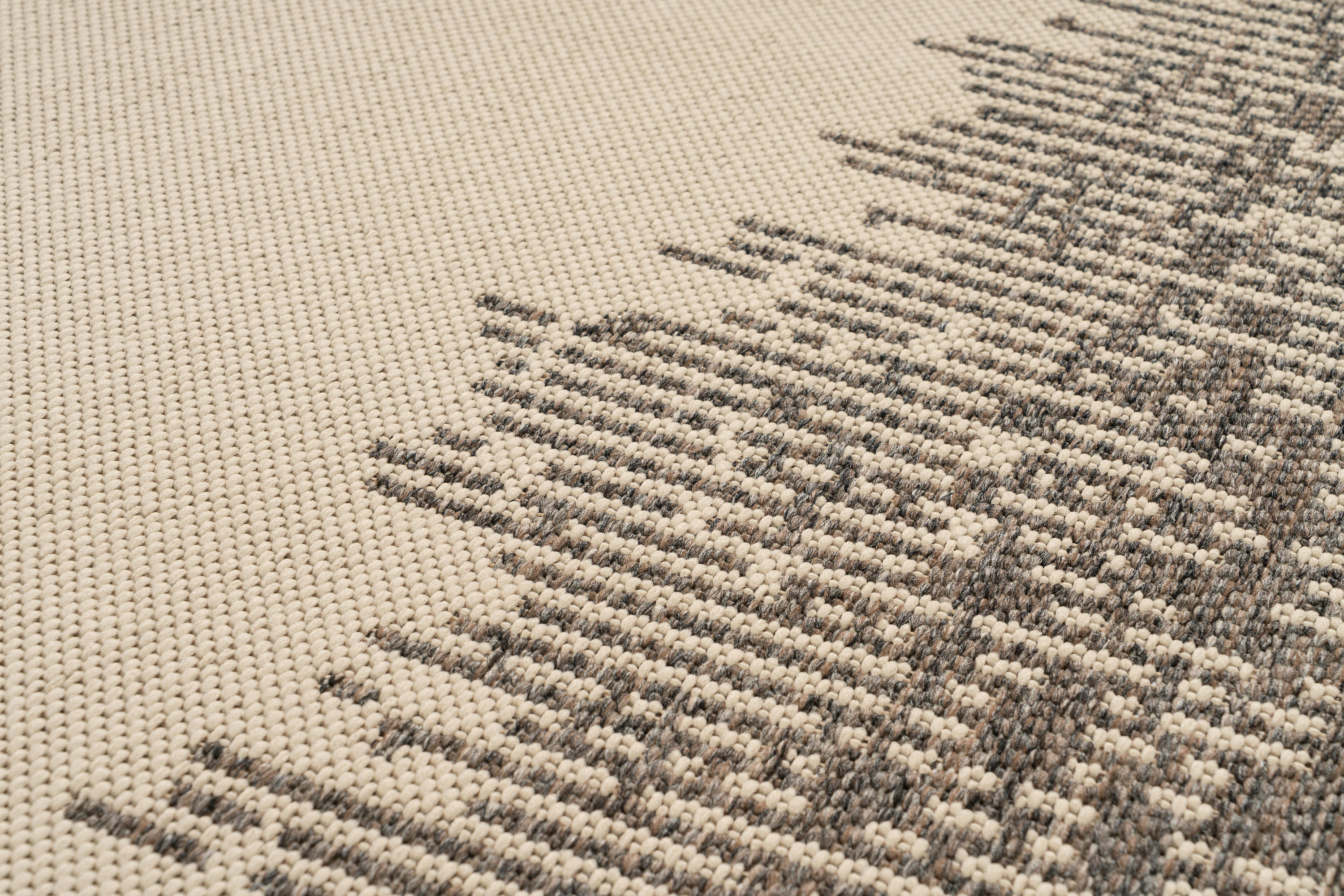 360Living Teppich Splash creme B/L: ca. 200x290 cm Splash - braun/creme (200,00/290,00cm) - 360Living