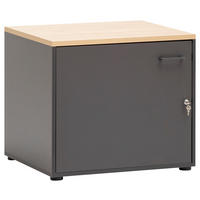 Unterschrank Solea anthrazit Eiche hell Nachbildung B/H/T: ca. 67,1x60x60 cm Solea - Eiche/anthrazit (67,10/60,00/60,00cm) - Schildmeyer