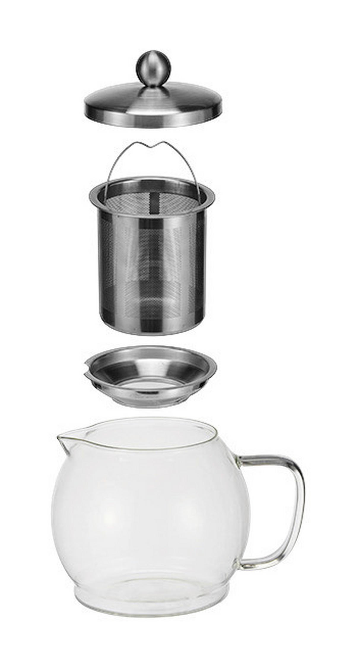 HI Glas-Teekanne transparent Teekanne_Glas - transparent - HI