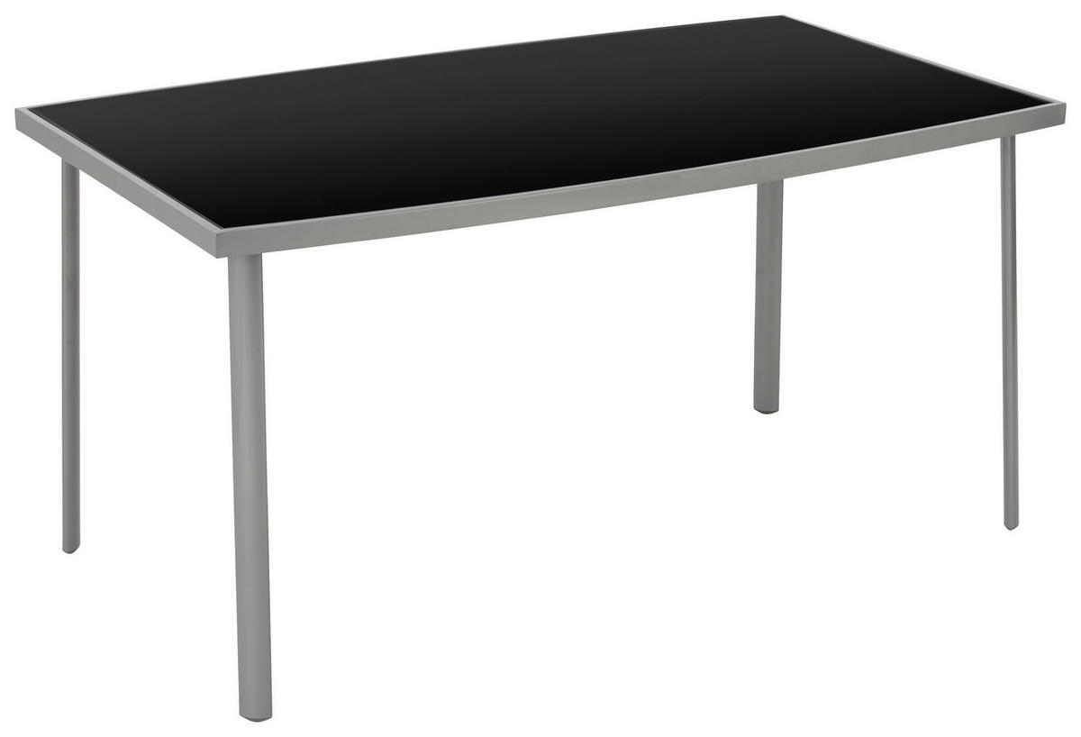 POCOline Patioset grau Alu Patioset_5tlg. - schwarz/grau - POCOline