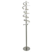 Näve Leuchten LED-Leuchten 2069850 stahlfarbig Metall Kunststoff B/H/T: ca. 22x140x22 cm 1 Brennstellen Belleza - stahlfarbig (22,00/140,00/22,00cm) - Näve Leuchten
