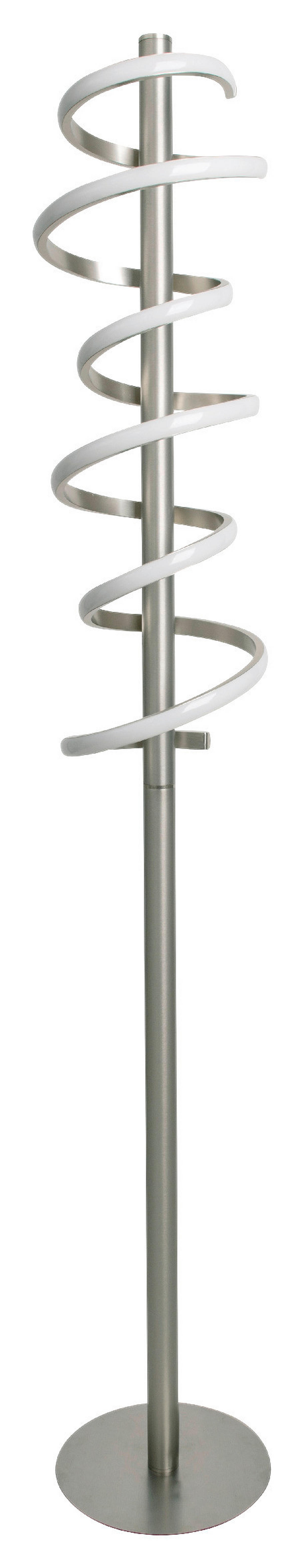 Näve Leuchten LED-Leuchten 2069850 stahlfarbig Metall Kunststoff B/H/T: ca. 22x140x22 cm 1 Brennstellen Belleza - stahlfarbig (22,00/140,00/22,00cm) - Näve Leuchten