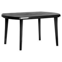 Jardin Tisch Elise Graphit Kunststoff B/H/L: ca. 90,5x6,5x137 cm Elise - Graphit (137,00/90,50/6,50cm) - Jardin