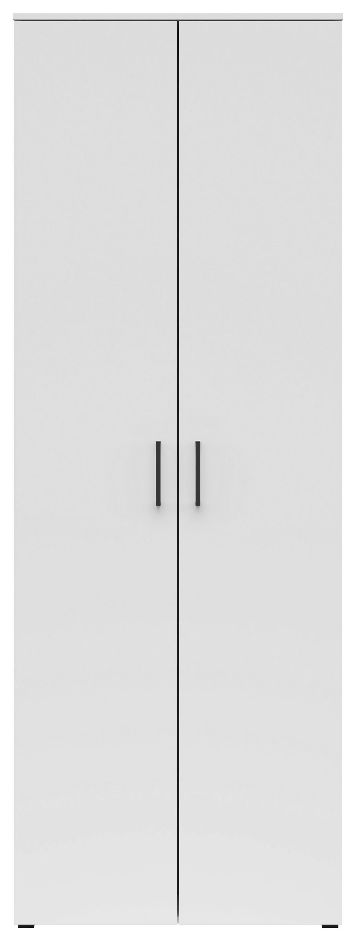 Schrank Multi-Stauraum Typ 52 weiß B/H/T: ca. 70x195x40 cm Multi-Stauraum Typ 52 - weiß (70,00/195,00/40,00cm)