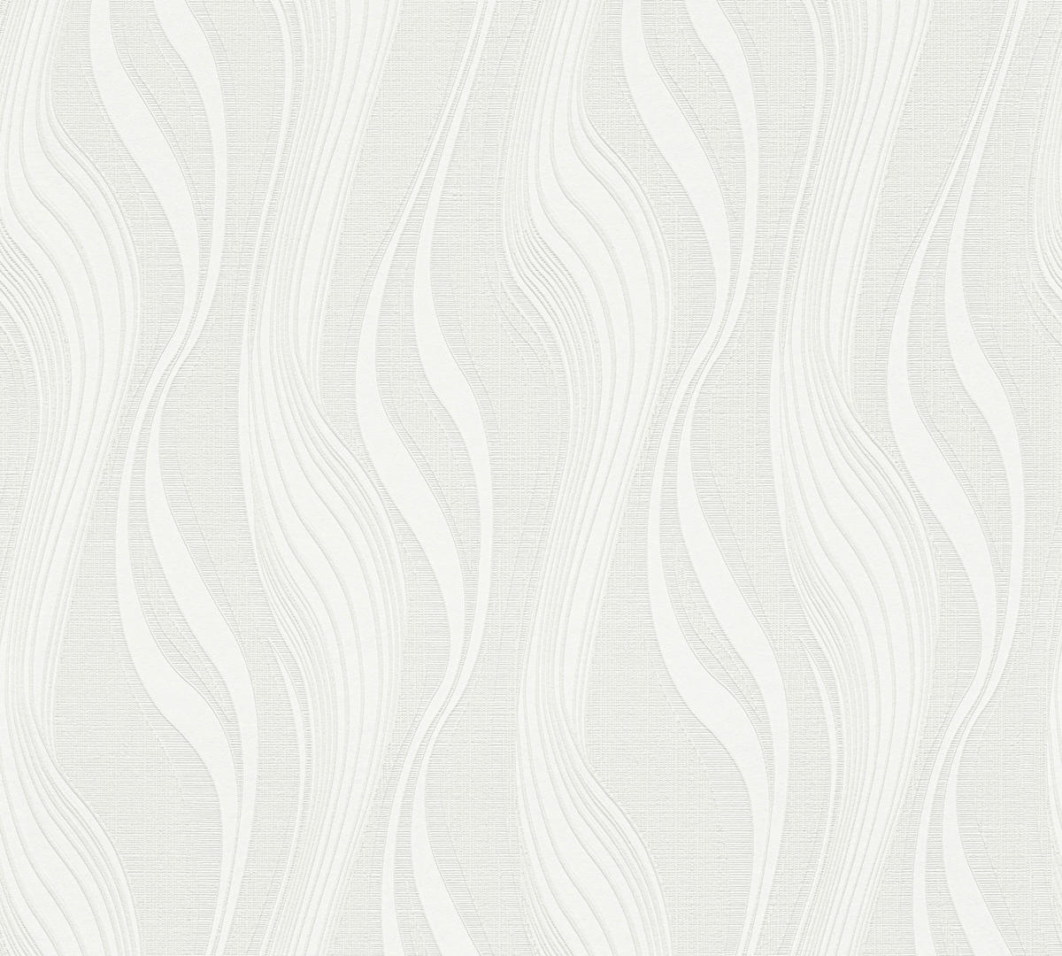 A.S.Creation Vliestapete weiß B/H/D: ca. 53x1005x9,7 cm Vliestapete - weiß (9,70/1005,00cm) - A.S.Creation