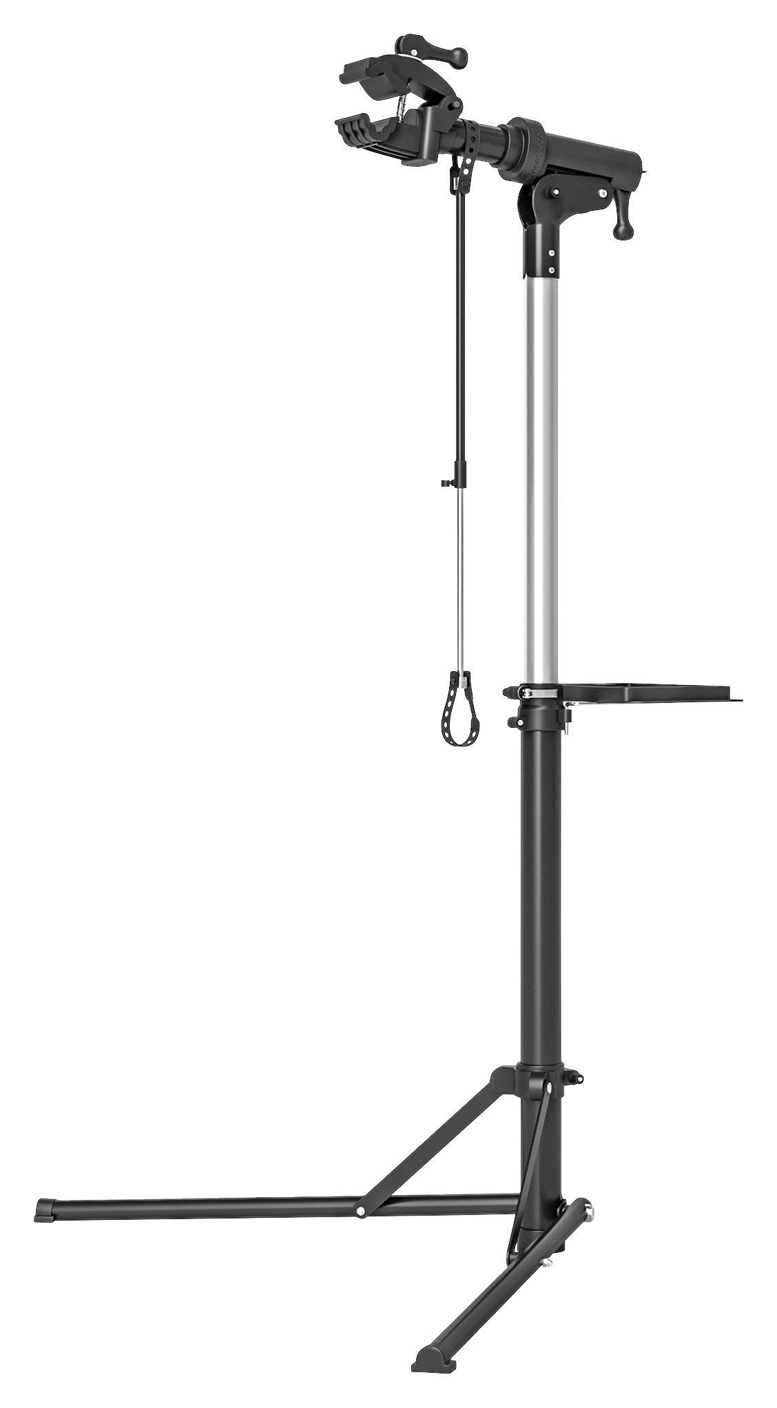 HOMCOM Fahrradmontageständer schwarz B/H/L: ca. 106x160x82 cm Fahrradmontageständer - schwarz (82,00/106,00/160,00cm) - HOMCOM