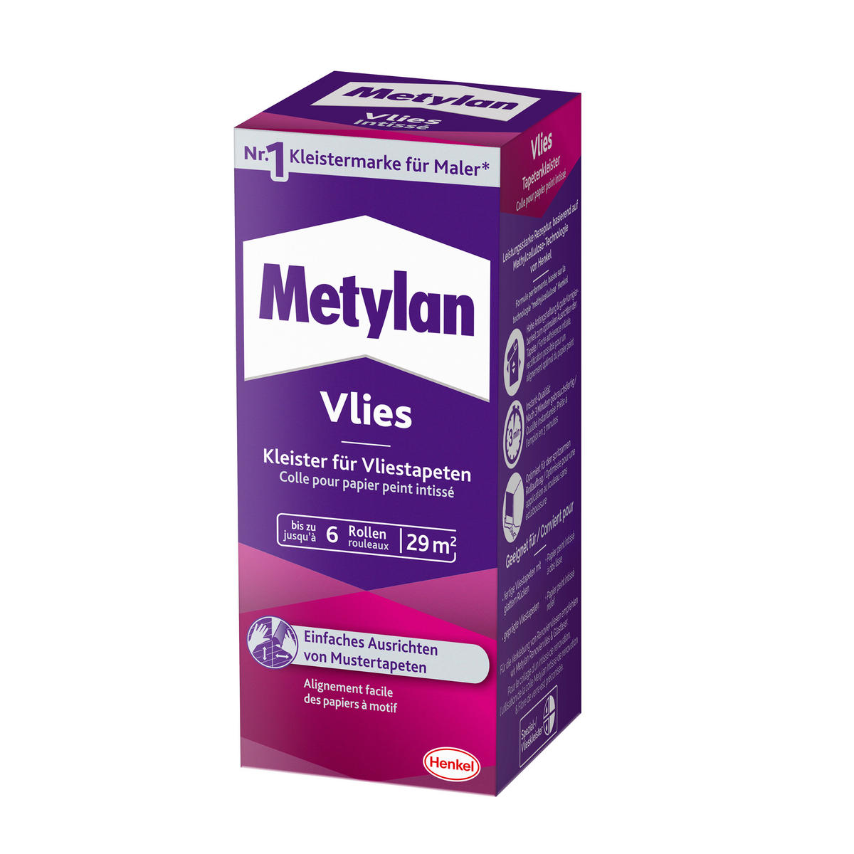 Metylan Tapetenkleister Vlies ca. 0,18 kg Vlies - Metylan