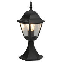 Wegeleuchte Livenza 505760132 schwarz B/H/T: ca. 17x39,5x17 cm Livenza - schwarz (17,00/39,50/17,00cm) - Trio