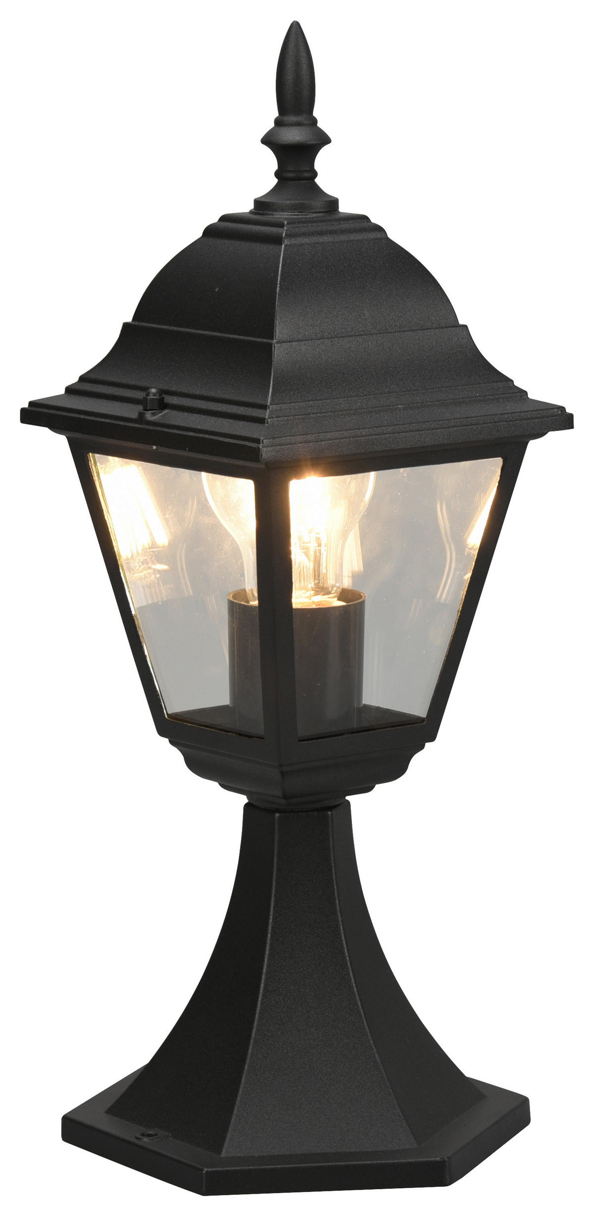 Wegeleuchte Livenza 505760132 schwarz B/H/T: ca. 17x39,5x17 cm Livenza - schwarz (17,00/39,50/17,00cm) - Trio