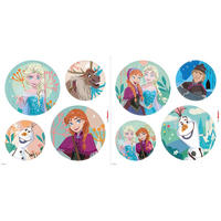 Komar Fenstersticker Frozen Royal  Frozen Royal B/L: ca. 30x30 cm Frozen Royal - (30,00/30,00cm) - Komar