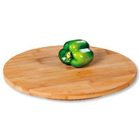 Kesper Dreh und Servierplatte natur Bambus H/L: ca. 35x3 cm Dreh-/u.Servierplatte - natur (3,00cm) - Kesper