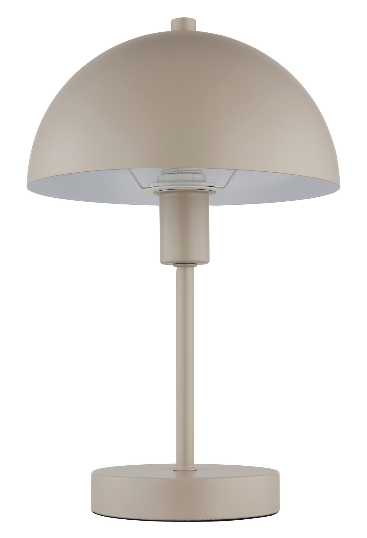 GLOBO Tischleuchte sand Metall H/D: ca. 31x20 cm E14 1 Brennstellen Atoma - sand (20,00/31,00cm) - GLOBO