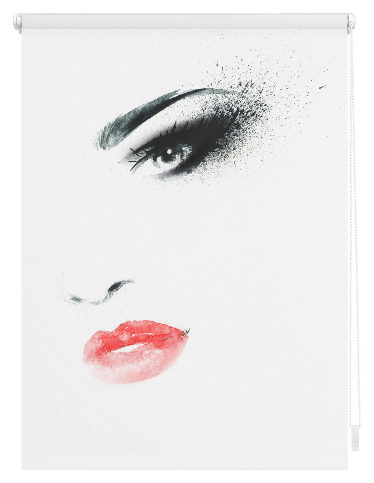 Rollo Face weiß B/L: ca. 60x150 cm Face - weiß (60,00/150,00cm) - LICHTBLICK