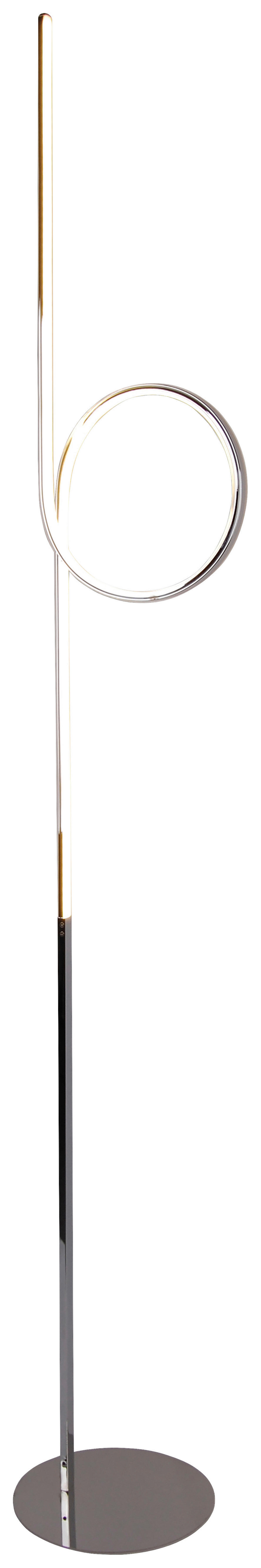 Näve Leuchten LED-Leuchten 2053442 Chrom Metall Kunststoff B/H/T: ca. 23x171x23 cm 1 Brennstellen Loop - Chrom (23,00/171,00/23,00cm) - Näve Leuchten