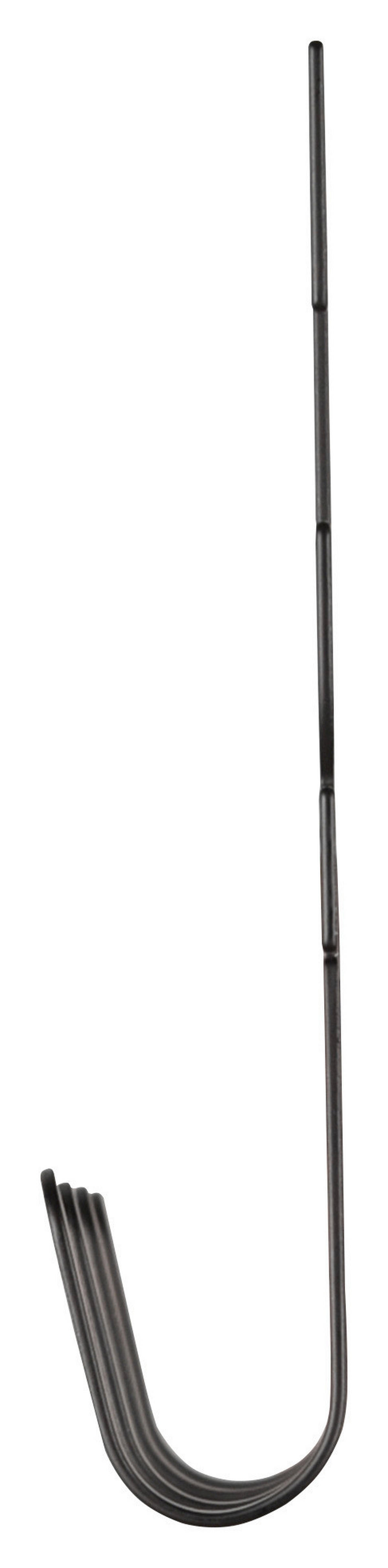 Garderobenleiste Nicole schwarz Metall B/H/T: ca. 25x13x5 cm Nicole - schwarz (25,00/13,00/5,00cm)