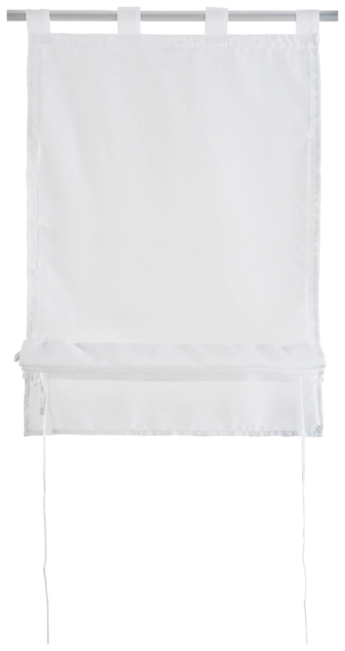 Bändchenrollo Nouveau weiß B/L: ca. 60x140 cm Nouveau - weiß (60,00/140,00cm) - POCOline