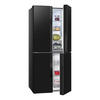 Gorenje Cross-Door Kühl/Gefrierkombination NRM818EMB schwarz B/H/T: ca. 79,4x181,6x64,3 cm Multi-Door NRM818EMB - schwarz (79,40/181,60/64,30cm) - Gorenje