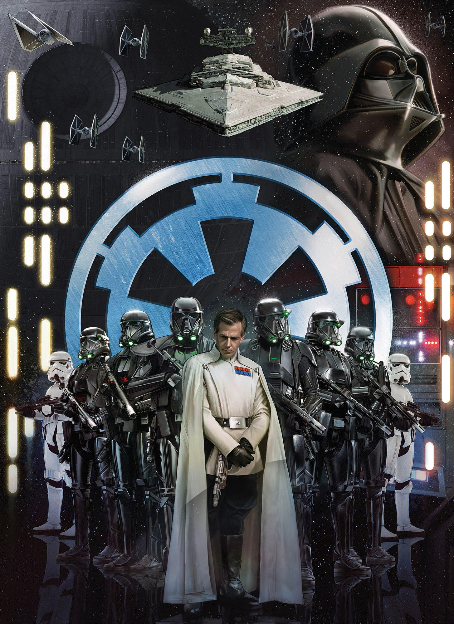 Komar Fototapete Star Wars Empire B/L: ca. 200x275 cm Star Wars Empire - (200,00/275,00cm) - Komar