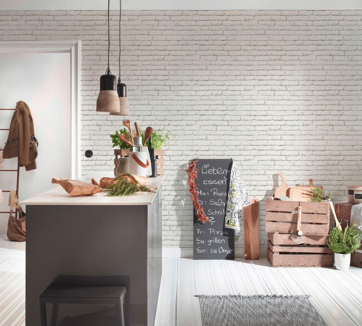 A.S.Creation Vliestapete Best of Wood`n Stone 2nd Edition Steine weiß grau B/L: ca. 53x1005 cm Best of Wood`n Stone 2nd Edition - weiß/grau (53,00/1005,00cm) - A.S.Creation