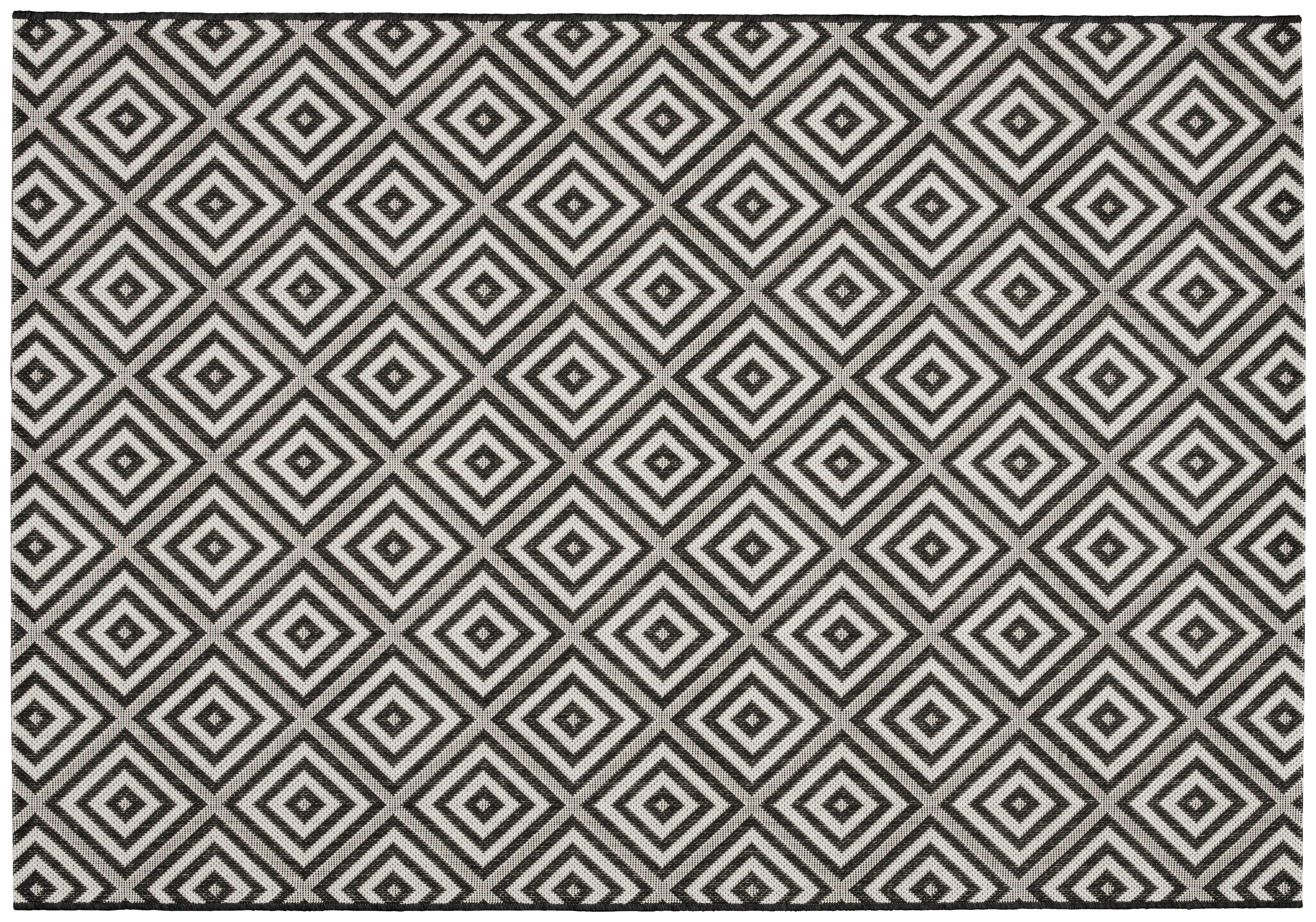 Thumbnail - In-/Outdoor-Teppich Ambiente schwarz B/L: ca. 80x240 cm